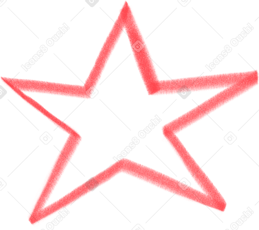 red star в PNG, SVG