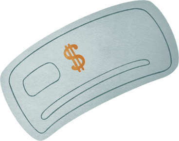 bank check with dollar symbol PNG, SVG