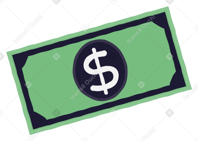доллар в PNG, SVG
