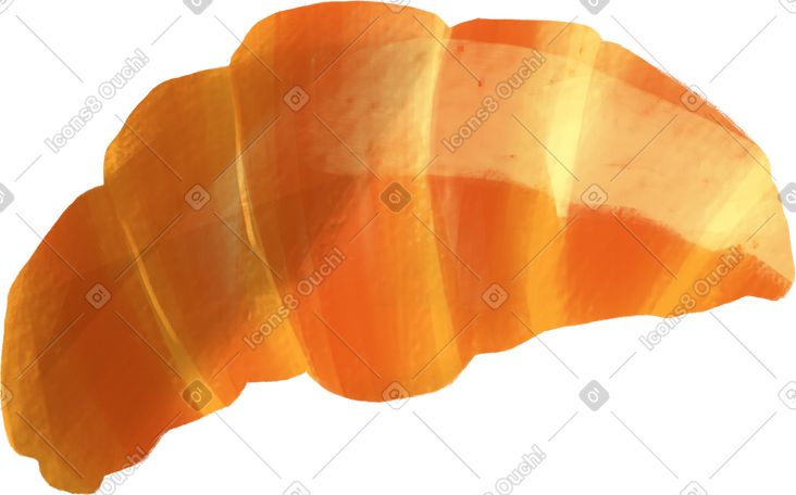 croissant PNG, SVG