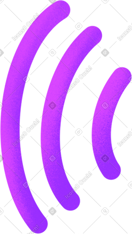 purple wi-fi icon PNG, SVG