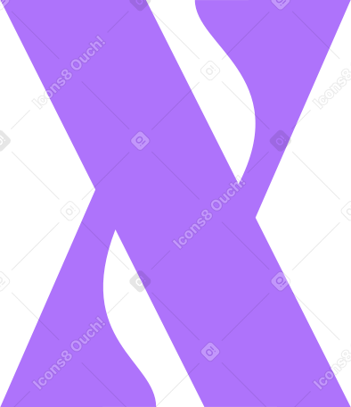 letter x PNG, SVG