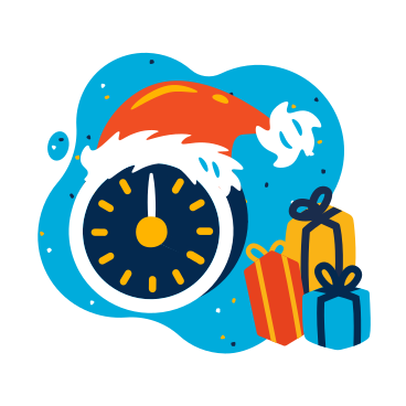 Christmas midnight PNG, SVG