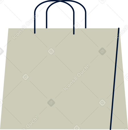 纸袋 PNG, SVG