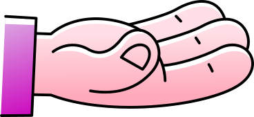 Stretched out hand PNG, SVG