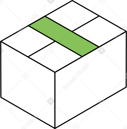 packed box PNG, SVG