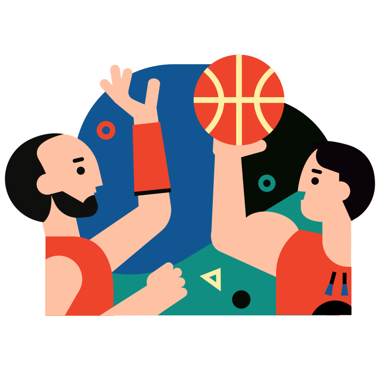 Basketball Clipart illustration in PNG, SVG