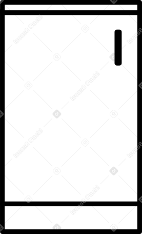 white cabinet Illustration in PNG, SVG