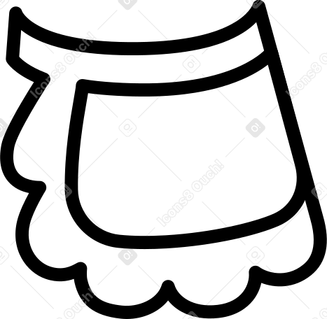 cleaning apron PNG, SVG