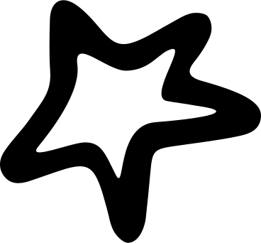 Контур звезды в PNG, SVG
