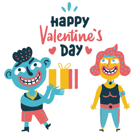 Be my Valentine Illustration in PNG, SVG