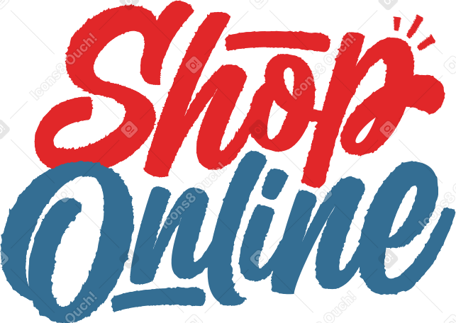 онлайн магазин в PNG, SVG