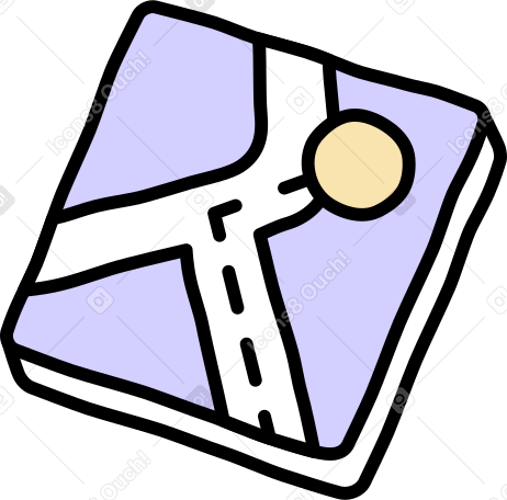 icône de la carte PNG, SVG