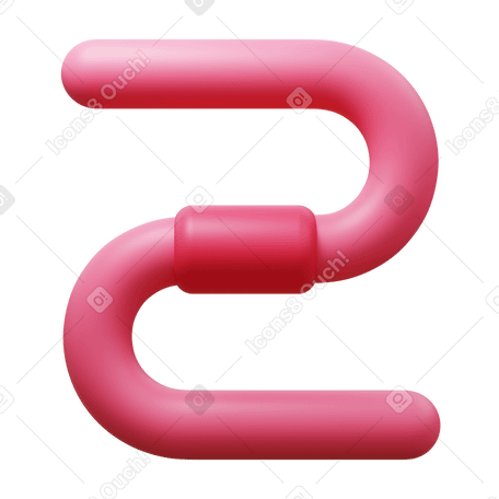 3D earthworm PNG, SVG