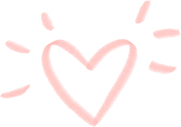 pink heart with lines PNG, SVG