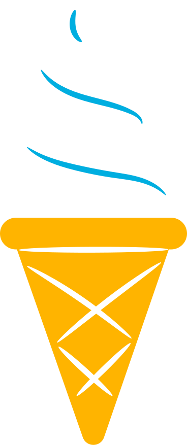 ice cream cone PNG, SVG