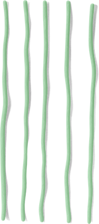 Green vertical stripes Illustration in PNG, SVG