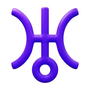uranus symbol PNG, SVG