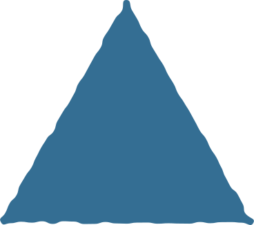 Blue triangle PNG、SVG