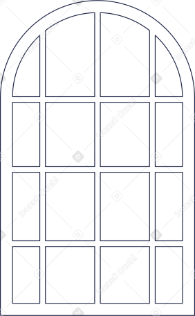office window background Illustration in PNG, SVG