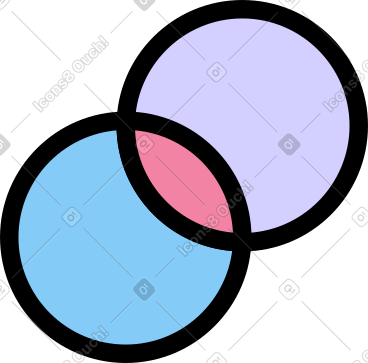 Colored lenses PNG, SVG