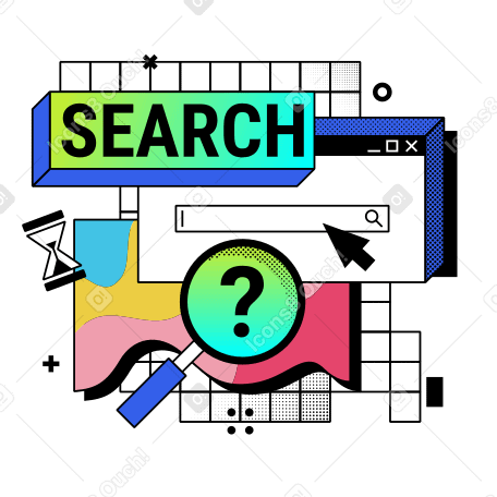 Searching for information in browser PNG, SVG
