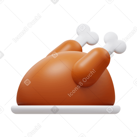 3D thanksgiving PNG, SVG