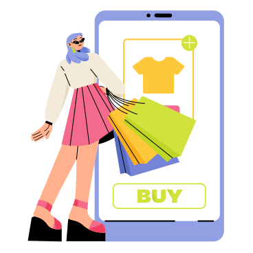 Online clothing store PNG, SVG