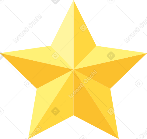 christmas tree topper star PNG, SVG