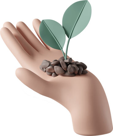 ecology hand PNG, SVG