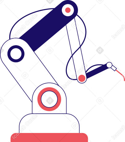 Robotica industriale PNG, SVG