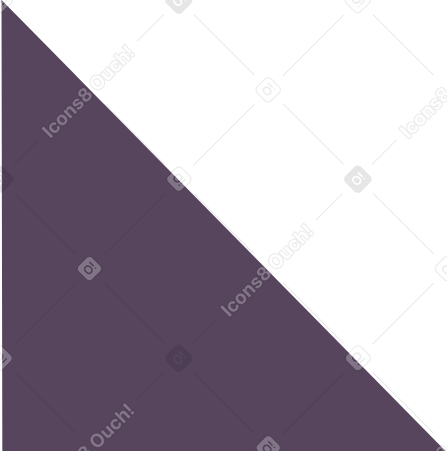 purple triangle Illustration in PNG, SVG