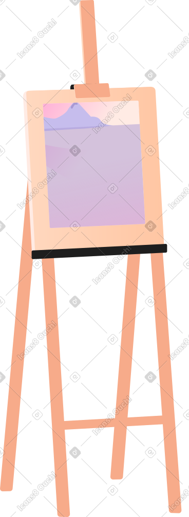 Easel PNG, SVG