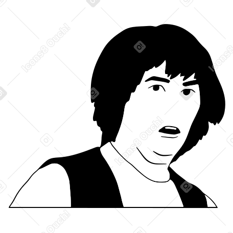 Conspiracy Keanu, frightened or shocked person PNG, SVG
