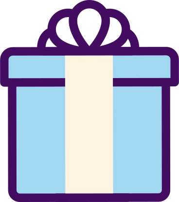 gift with bow PNG, SVG