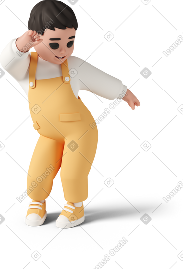 Baby dancing PNG, SVG