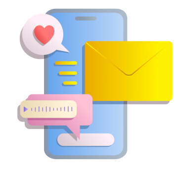 Sending messages PNG, SVG