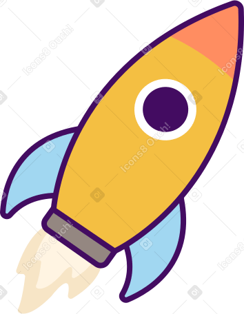 fusée PNG, SVG