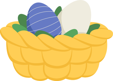 egg basket PNG, SVG