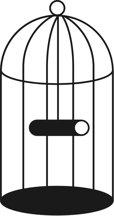 birdcage PNG, SVG