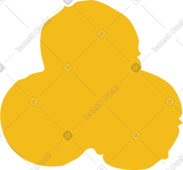 Yellow trefoil PNG, SVG