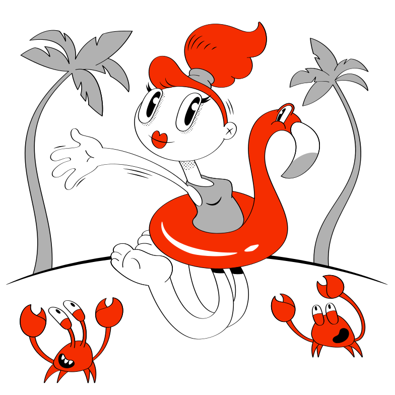 Vacation Clipart illustration in PNG, SVG