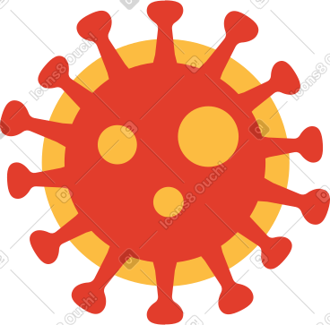 新冠病毒分子 PNG, SVG