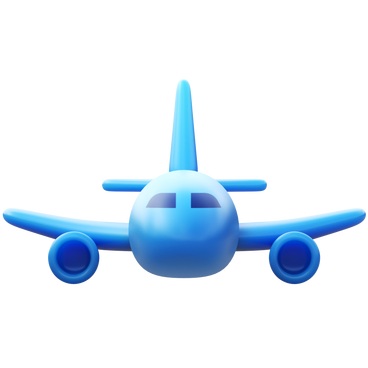 airplane front view PNG, SVG