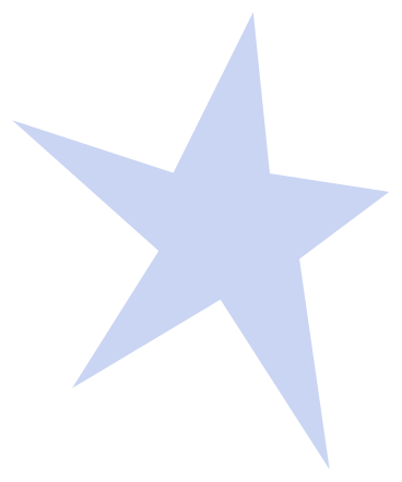 Blue pulsating star animated illustration in GIF, Lottie (JSON), AE