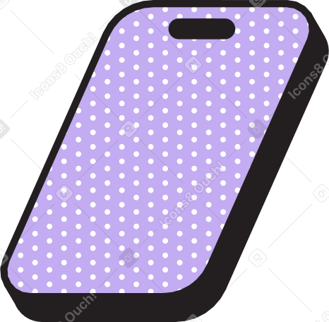 smartphone with blank screen PNG, SVG