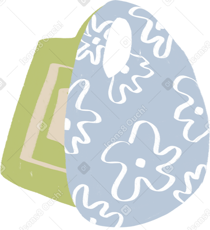 two paper bags with patterns PNG, SVG