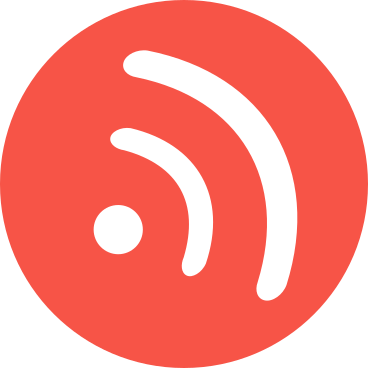 Rotes rundes wlan-symbol PNG, SVG