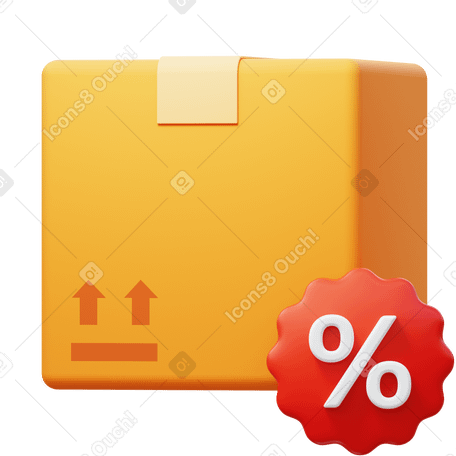 3D mail advertising PNG, SVG