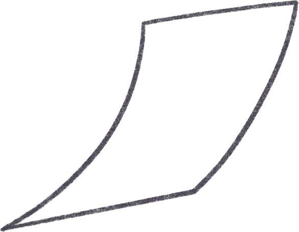 curved sheet of paper Illustration in PNG, SVG